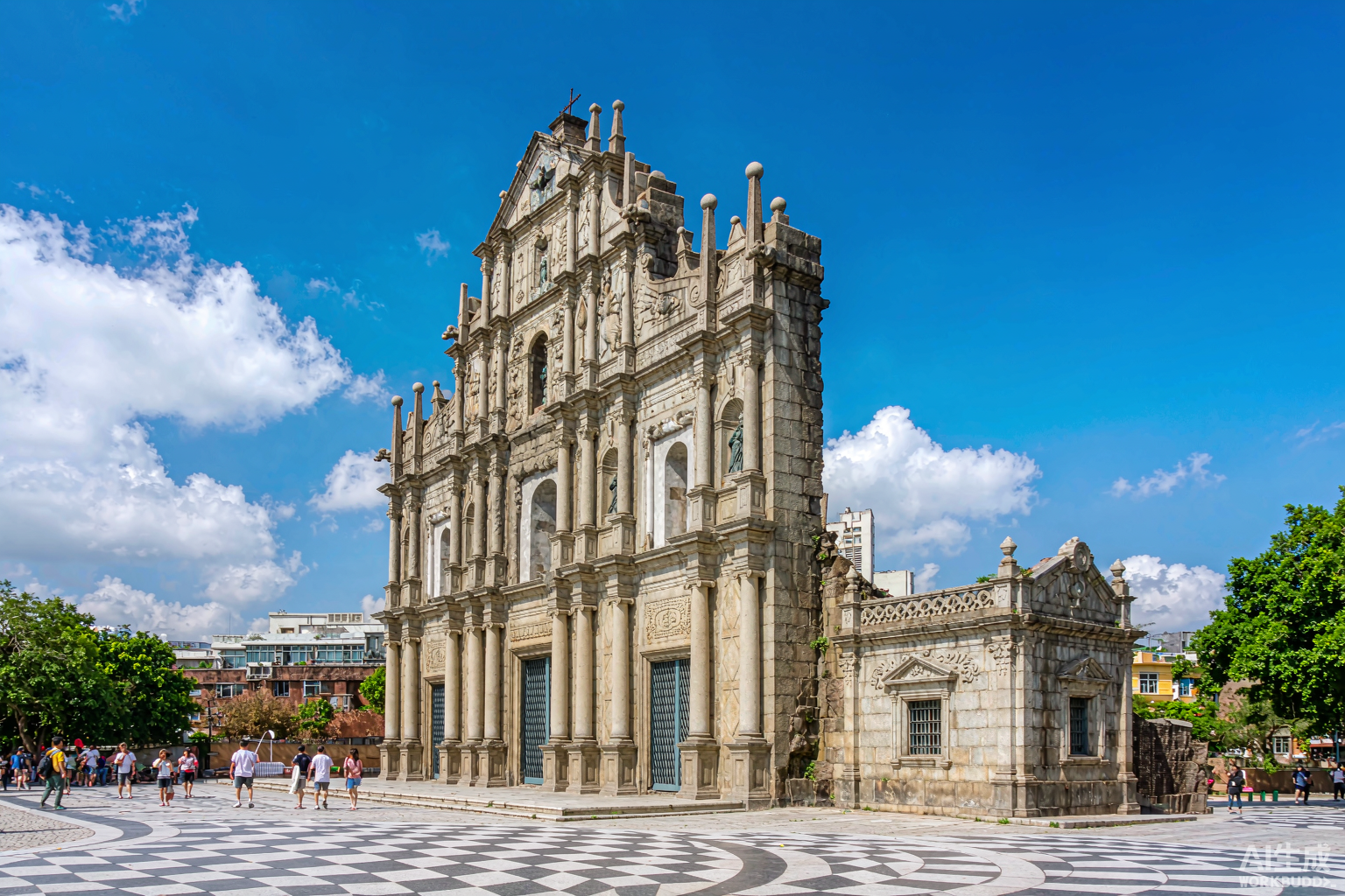 Macao · Ruins of St Paul & Senado