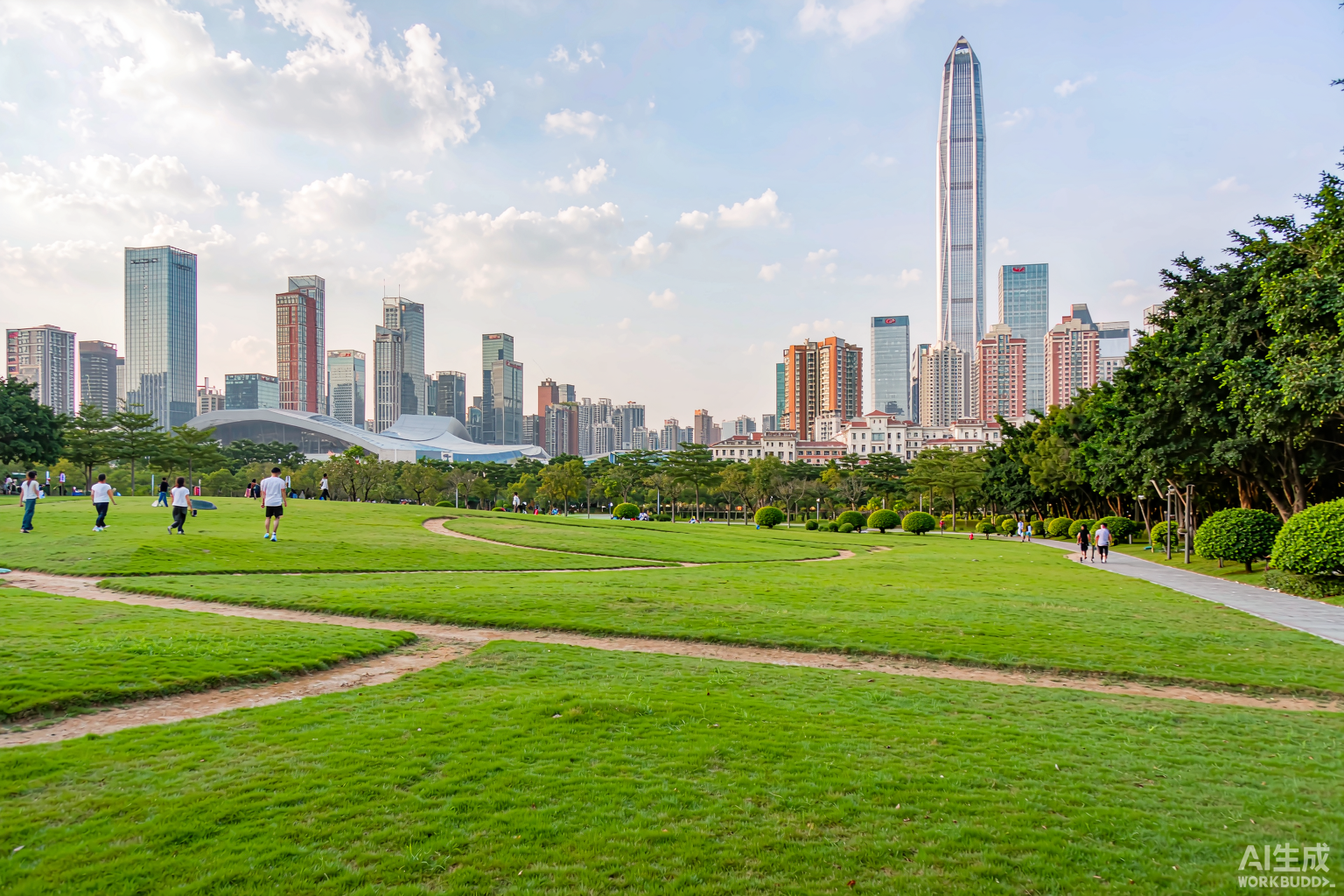Shenzhen · Lianhua Mountain & Ping An